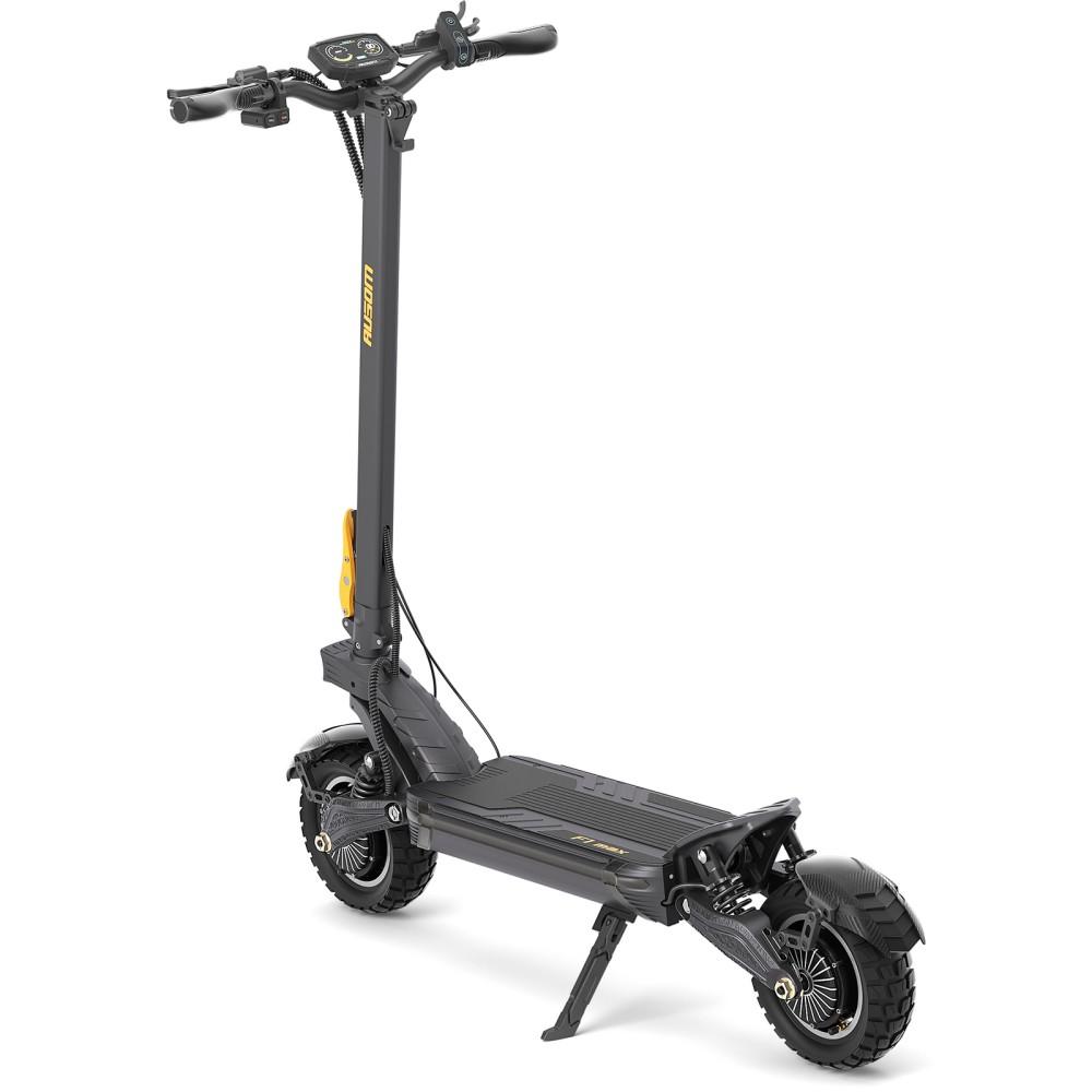 Ausom F1 Max Elektroroller, 60V Doppelmotor 1400W×2, 20 km/h Höchstgeschwindigkeit, 100 km Maximale Reichweite, Hydraulische Scheibenbremsen, 150 kg Tragfähigkeit
