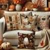 Pumpkin & Goose Themed Pillow CoversSuitable for Sofa Car Bedroom Decorative Cushion Cover Pillow Cover