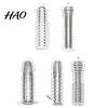 Male Condoms 5Pcs/Set Men External Use Soft Transparent Sexual Stimulation Sex Toy Large Particles Penis Sleeves Spike for Couple