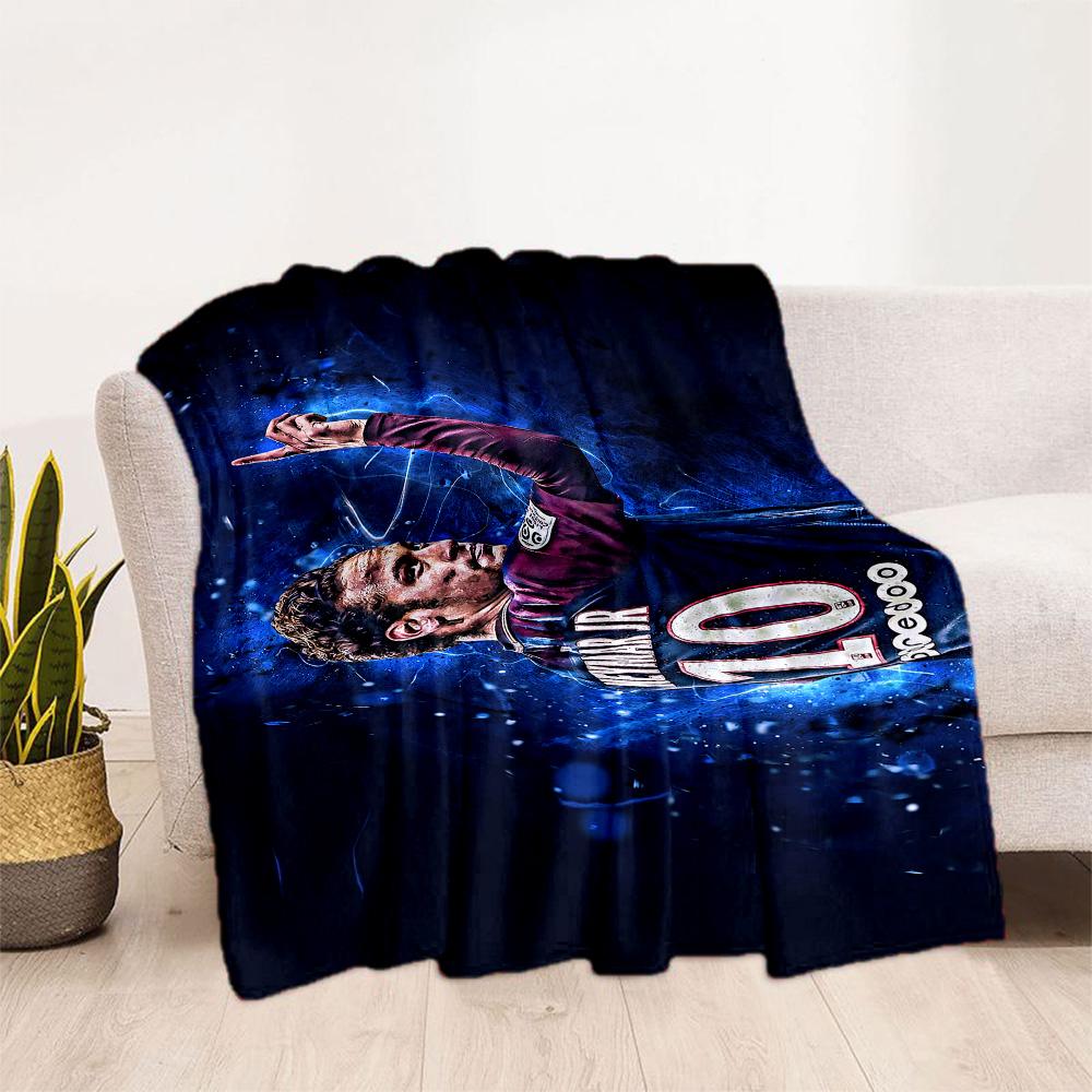 Ronaldo's Iconic Celebration Blanket Soft Warm Cozy Perfect for Livingroom Office Chair Picnics for All Seasons Playful Design