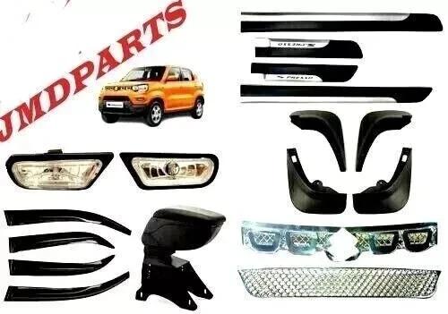 Suzuki S Presso Mouldings, Mud Guard, Armrest, Door Visor, Front Grill and Fog