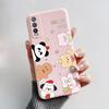 For Vivo V2027 V2029 Vivo Y20 Y20i Y20s Case Cute Bear Cartoon Frog Back Cover Soft Silicone Funda For Vivo Y11s Y12s Y12a Etui
