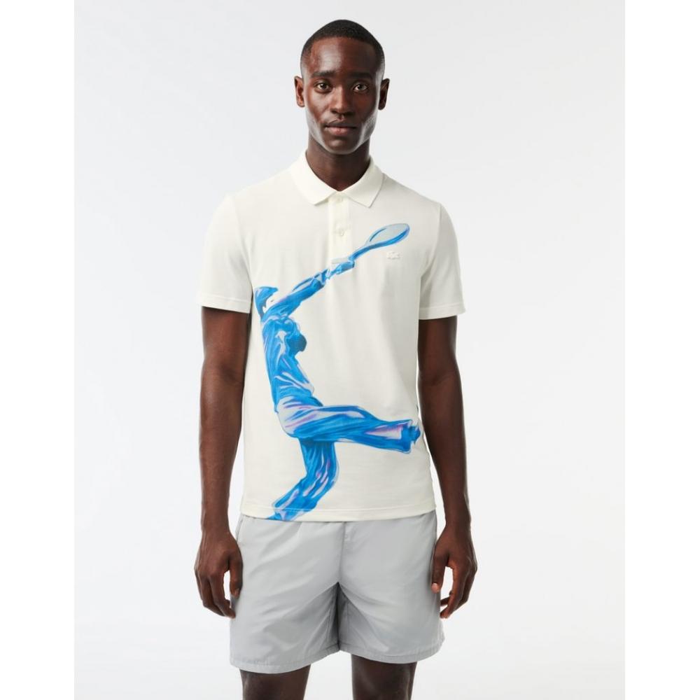 

LacoStE MEn S movEMEnt REn E Digital Graphic Print piquE Ph6287 53n 70v 004