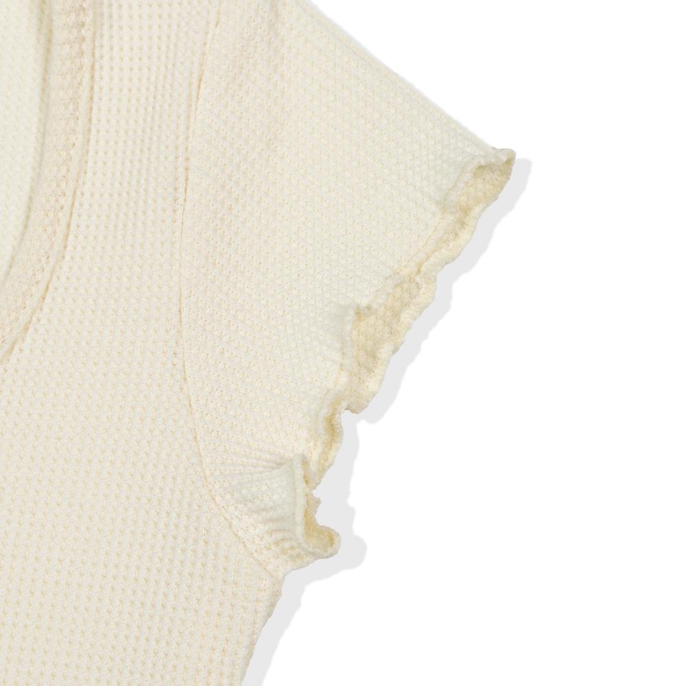 MOAA Curve Snap Henley Tee (Ivory)