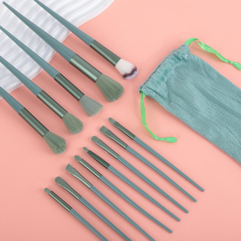 Complete Set of Animal Hair Blush Brush Eyeshadow Brush Loose Powder Brush Nose Shadow Brush Detailing Makeup Brush Set