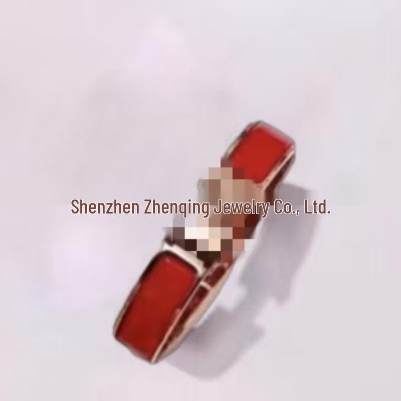 Náramek s písmenem H pozlacený 18k smaltovaný - Klasická móda, Více barev, Ideální pro páry