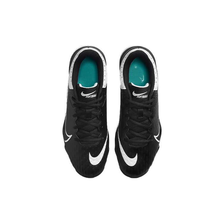 Nike Hyperdiamond 4 Keystone Schwarz Dynamisches Türkis Damen Sneaker Weiß CZ5918-005