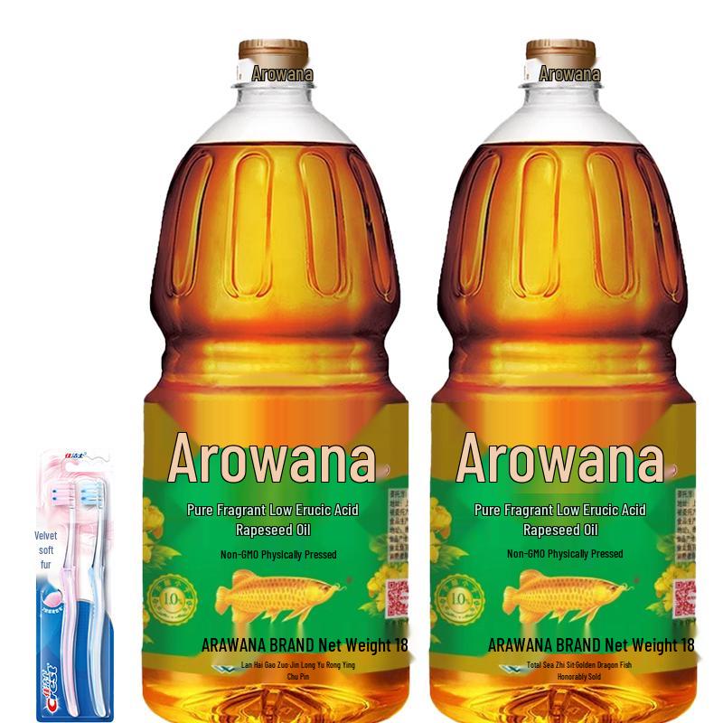 Crest Velvet Gum Care Toothbrush & Arowana Rapeseed Oil Bundle