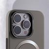 Luxury Alloy Lens Holder Slim Magnetic Hard Case For iPhone 16 15 Pro Max 14 13 For Magsafe Wireless Charge Solid Color Cover