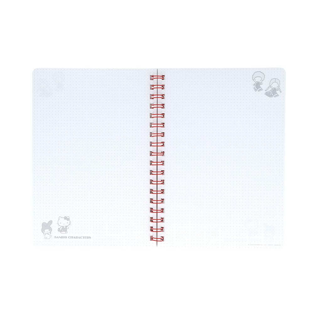 Stationery Sanrio Characters Ring Notebook B6 New Life Collection Sanrio Characters S2643154 Sun-Star