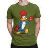 Woody Woodpecker Boxen Lustiges Grafik-T-Shirt 100% Baumwolle Woody Woodpecker T-Shirts Oberteile Für Unisex