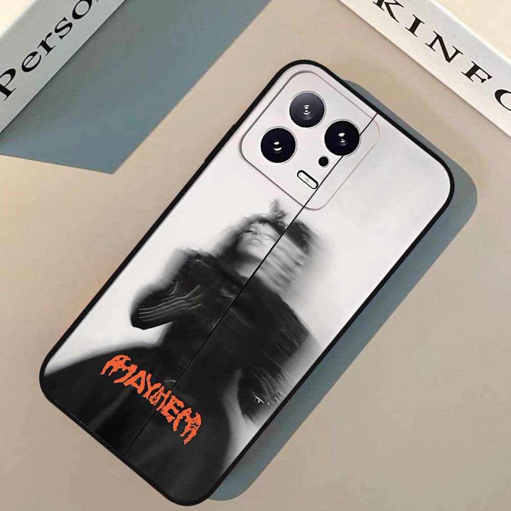 Singer A-Lady Gaga-S Phone Case For Xiaomi 11 12 Redmi Note 11 5G 8T 9A 9 10T Note8Pro Note9 12SUltra Black Case