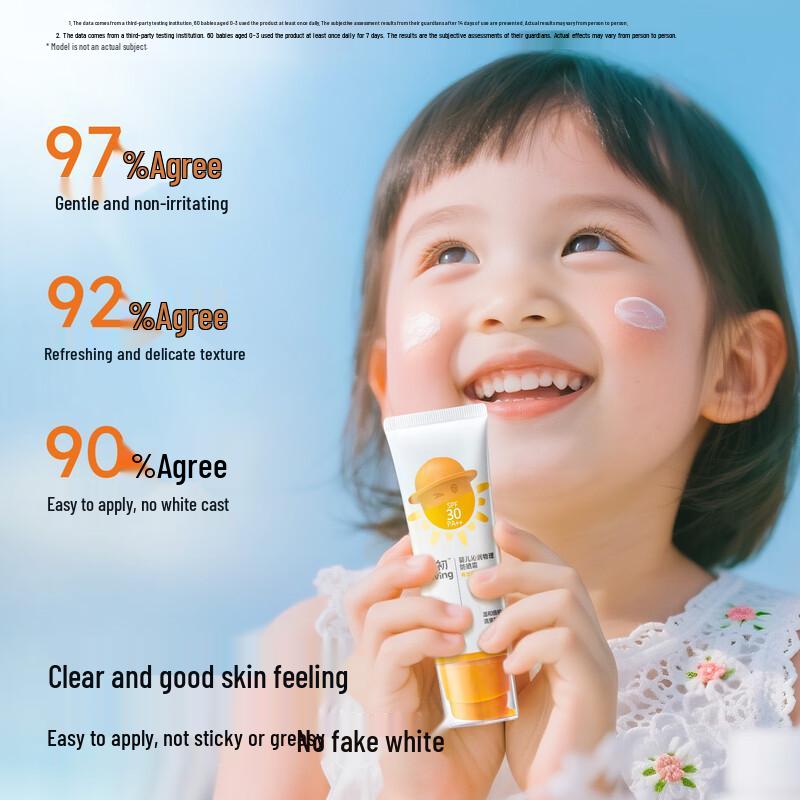Qi Chu Baby Physical Sunscreen SPF30 PA++