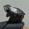 BLD Motorcycle Helmet Men's Full Double Lens Exposed Universal Riding Throughout