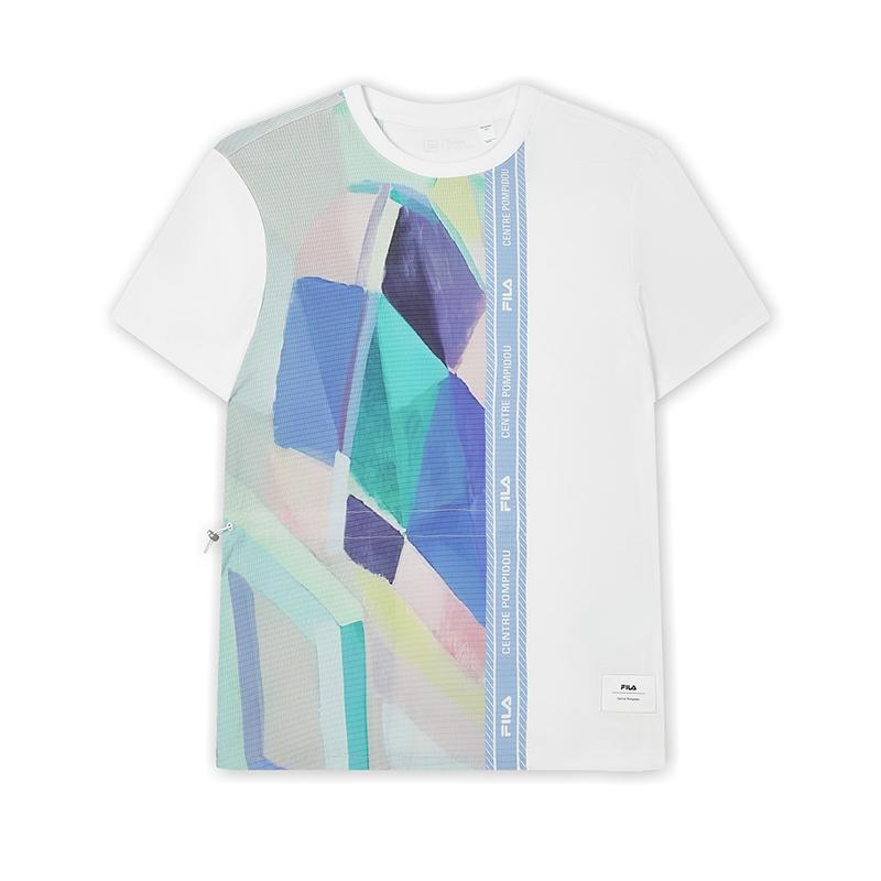 

New FILA T-Shirt Women s Bright White F11W438109FWT 180/96A/XXL