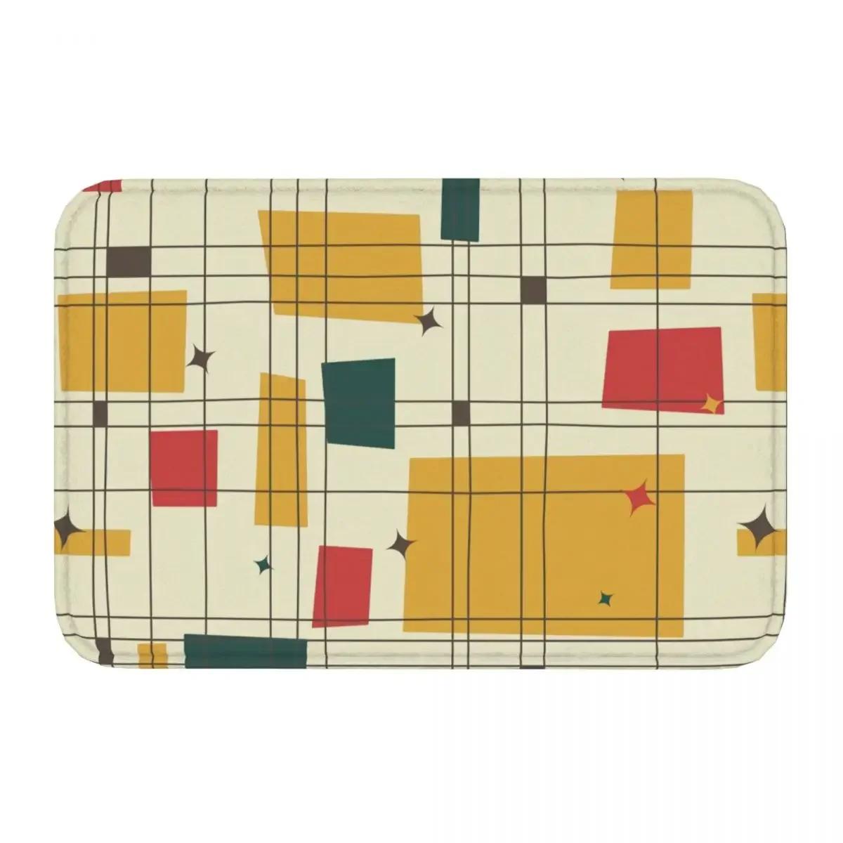 

Non-Slip Carpet Yellow Green Graphic Simple Style Doormat Living Room Kitchen Mat Entrance Door Floor Rug 40cmx60cm