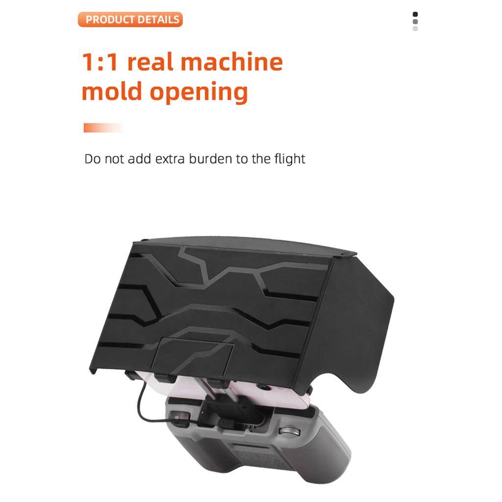 Phone Tablet Sun Shade Compatible with Mavic 3/AIR 2/2S/Mini 2/Mini 3 Pro RC Drones Controller Folding Monitor Cover