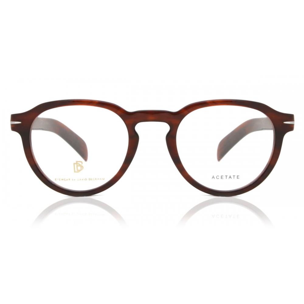 

David Beckham Db 7021 Ex4 Men Eyeglasses Brown Horn/48