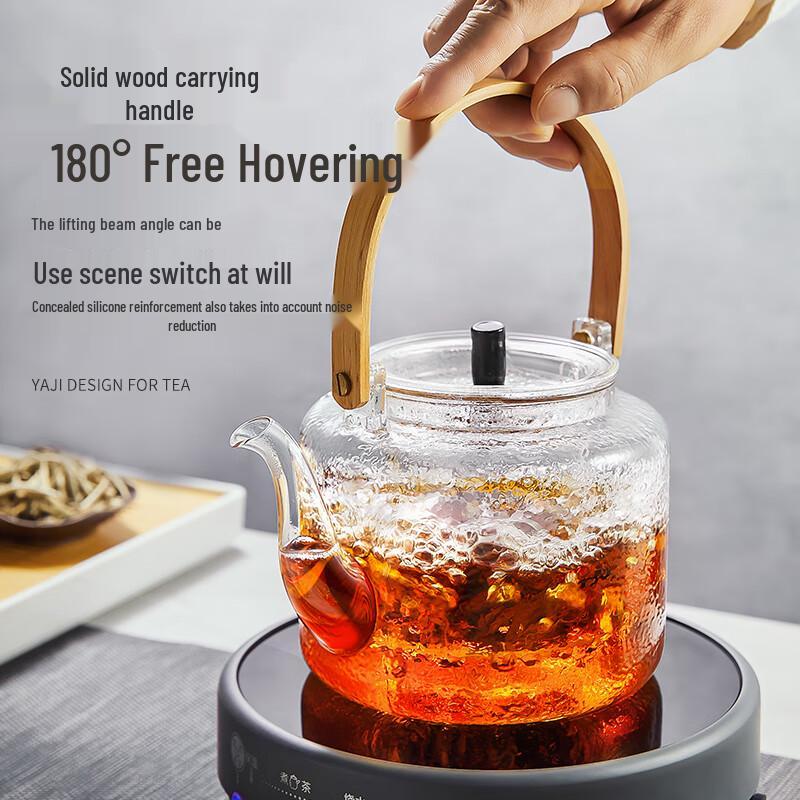Handmade Heat-Resistant Glass Teapot