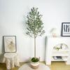 65-200CM Artificial Olive Plant tree High Branches Faux plant Plastic Leaf Ornamental indoor Artificial Plant for Home Decor