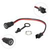 DC Power Jack Female Connector for 55 by 21mm Charging Port Panel Mount