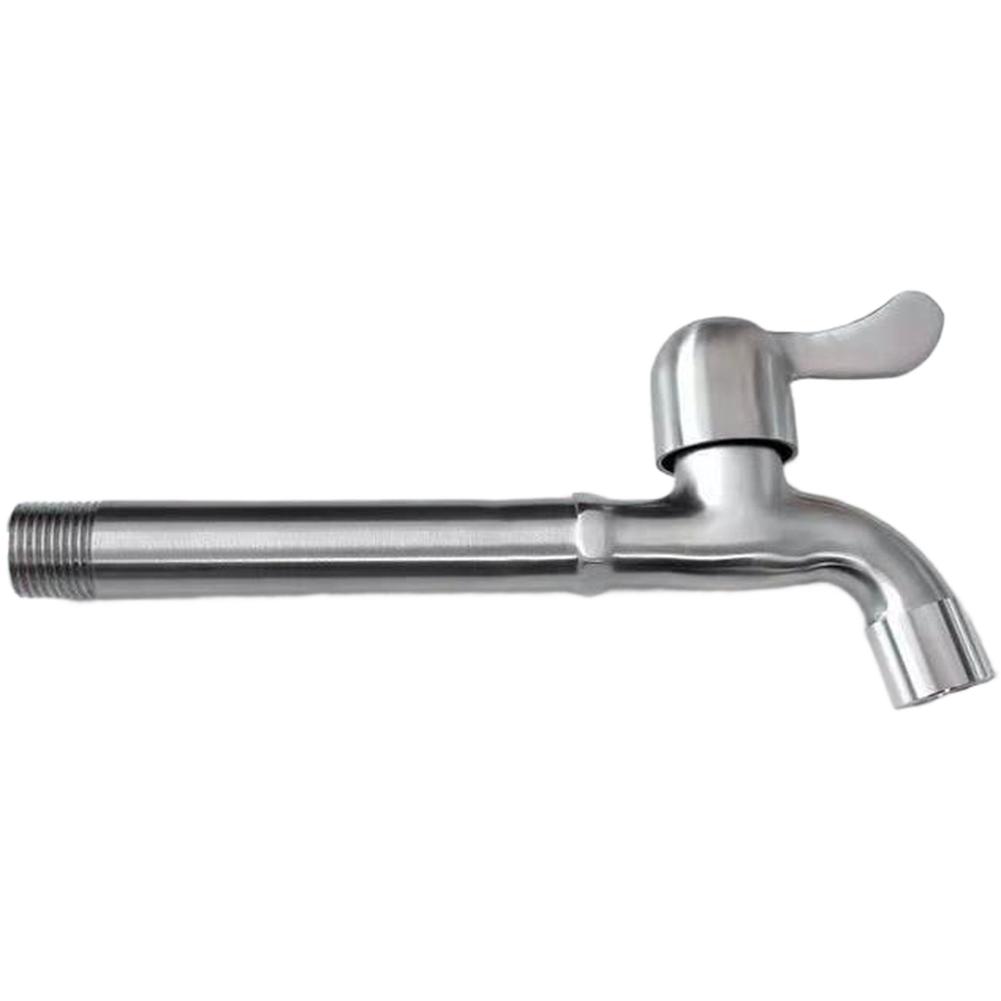 Faucet Stainless Steel Quick Open Faucet High Temperature Resistant Extended Water Tap For Garden Home Bathroom Kitchen Replace