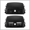 Car Air Vent Panel Assembly Front Center Dashboard A/C Outlet Vent Panel Fit for Toyota Corolla - Pack of 1 Black Replacement Car Parts