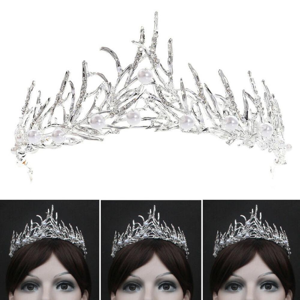 Buy Bridal Wedding Party Rhinestone Tiara Hair Wear Princess Prom Crown