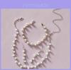 Fashion Bridal Jewelry Set With Waterdrop Crystal Necklaces And Earrings For Women
