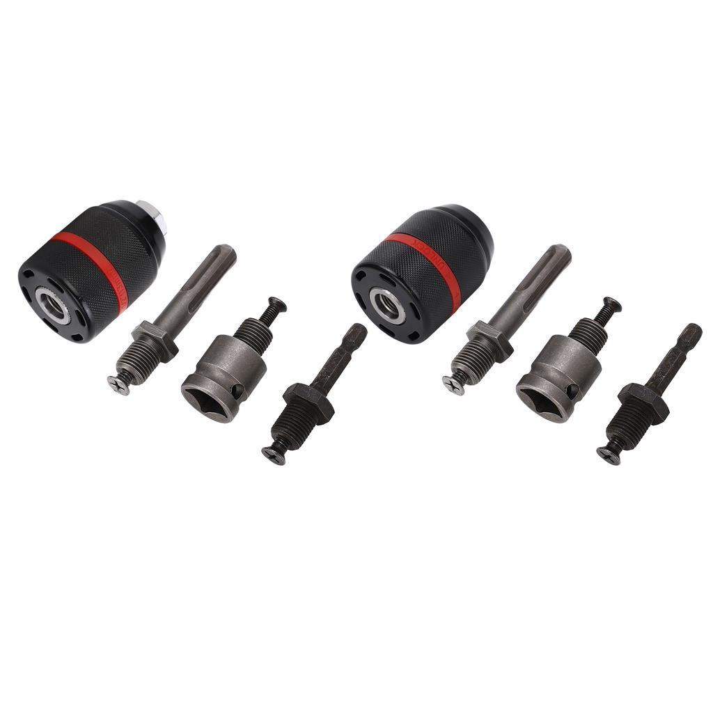 Bohrfutter, schlüssellos, selbstspannend, 1/2 Zoll, 2–13 mm Spannbereich, Schnellwechselwerkzeug