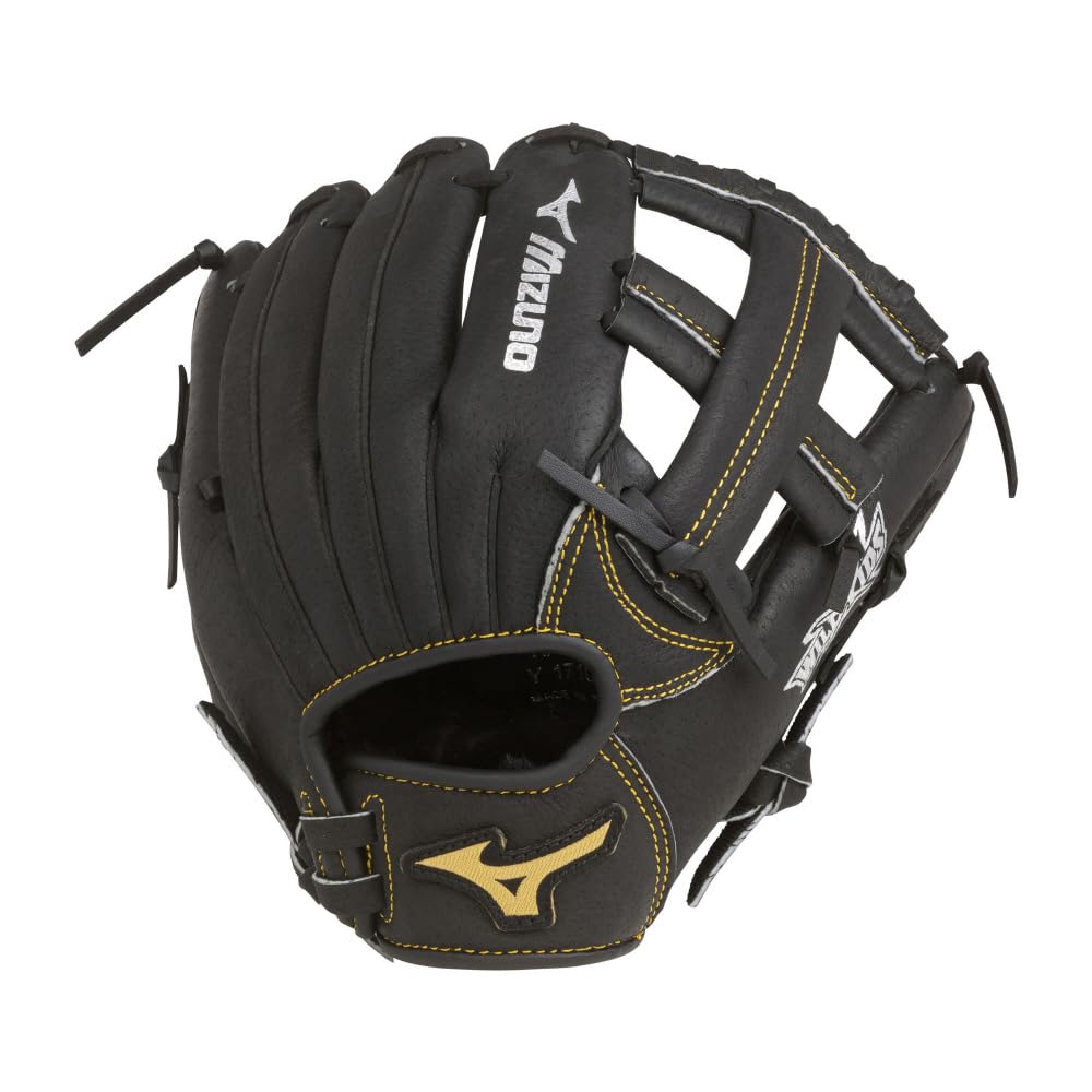 Mizuno Wild Kids Youth Softball Glove 3S Black