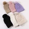 Big Head Size Warm Knit Hat Autumn Winter Fashion Casual Ear Protection Hat