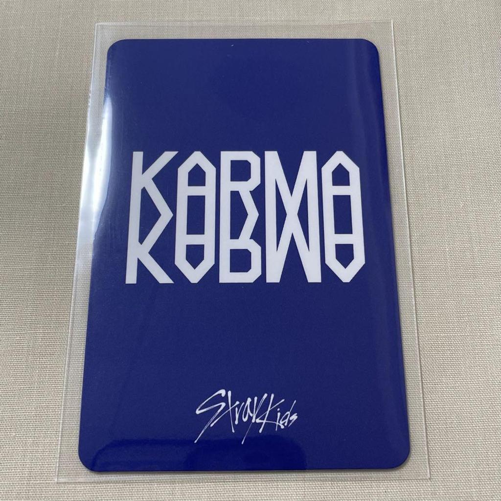 [USED] Available Stray Kids KARMA AppMyu bonus trading card Hyunjin