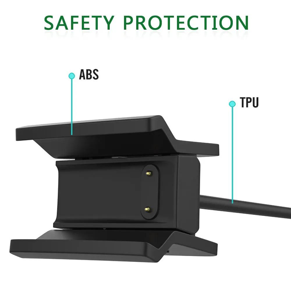 USB-laderkabel for Fitbit Charge 2 3 4 Smartklokke Ladekabel For fitbit 3 SE Tilbehør Ladedokkadapter