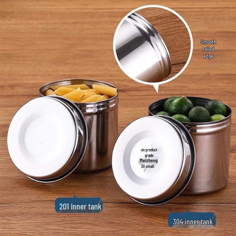 Stainless Steel Food Sample & Storage Container Set