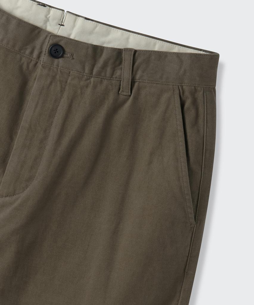 Musinsa Standard [City Workers] Moleskine Tapered Pants [Taupe]