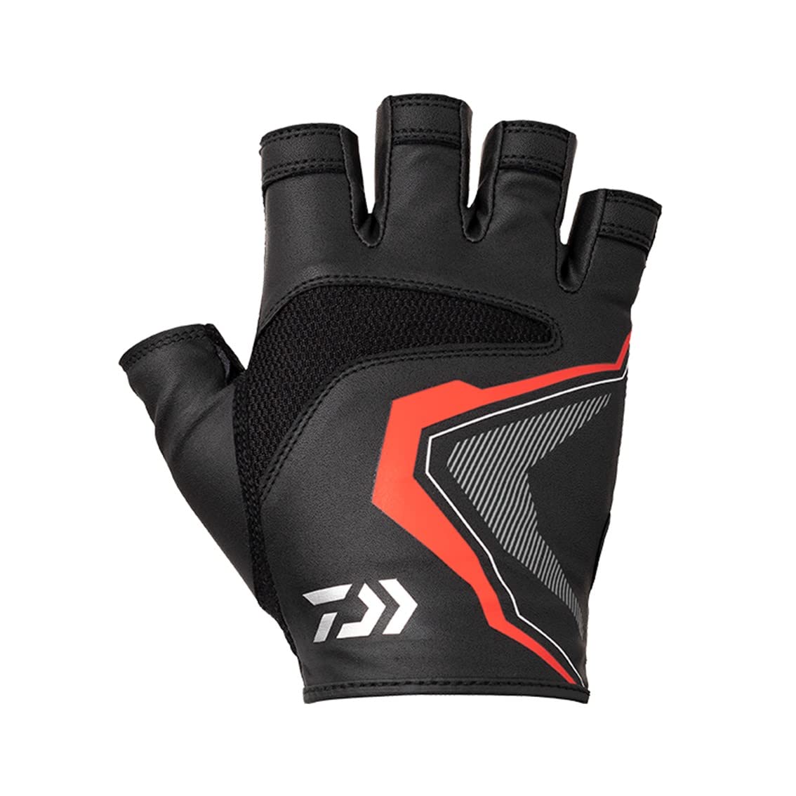 

DAIWA Leather Fit Gloves Black L 5-cut DG-1522
