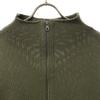 MAX&CO Made In Italy Knit Jacket S Khaki Zip Up Women Used
