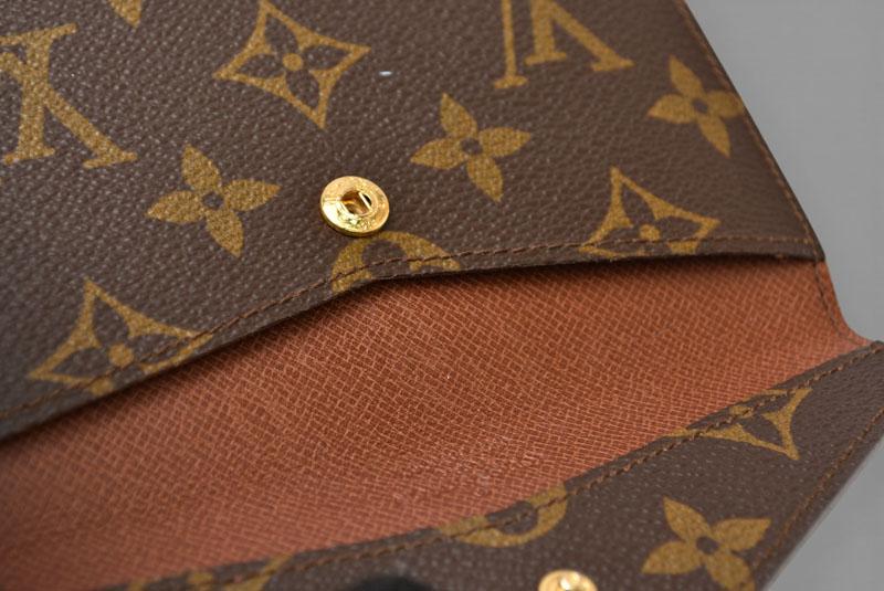 Used LOUIS VUITTON MonogramCard Case Coated canvas unisex