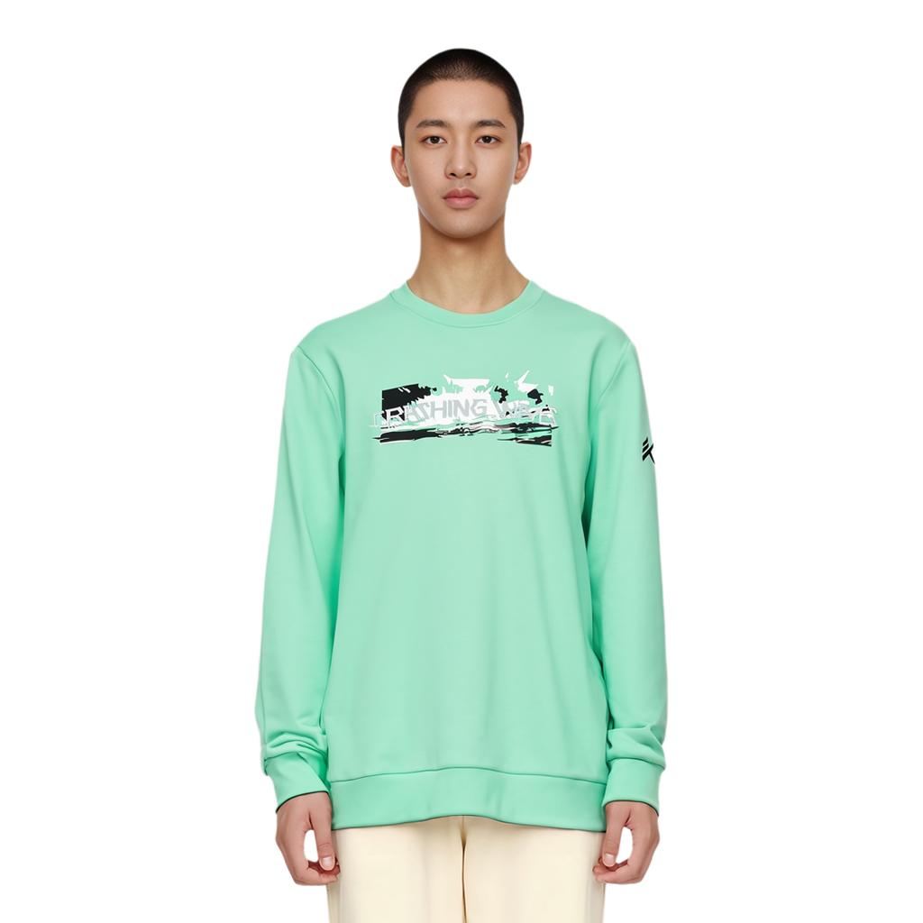 Anta Basketball Collection Sweatshirt Men's Green 152141730-4