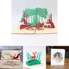 Elegant Laser Cut Paper Card Handmade 3d Gift Card For Celebrations And Holiday Gifts