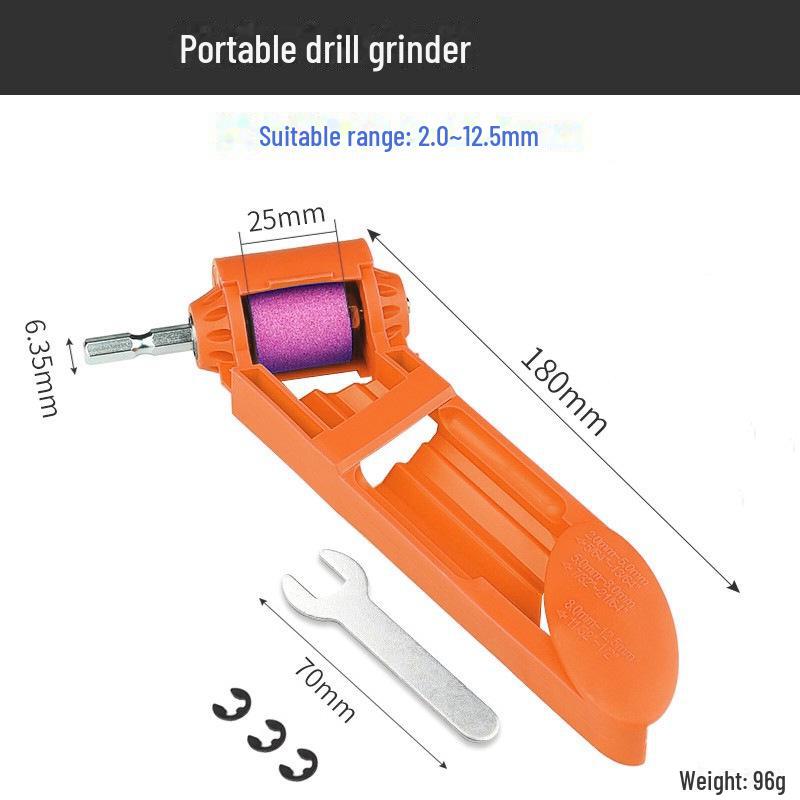 Universal Twist Drill Bit Grinding Head Repair Angle Fixture - Special Tool for Grinder.