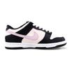 Nike Dunk Abrasion Resistant Low top Skateboard Shoes Women's Black Pink DD1391-100(Team1108-S-BOX)