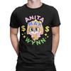 Herren Anita Max Wynn T-Shirts 100% Baumwolle Kleidung Vintage Kurzarm O-Ausschnitt T-Shirts 4XL 5XL 6XL T-Shirts