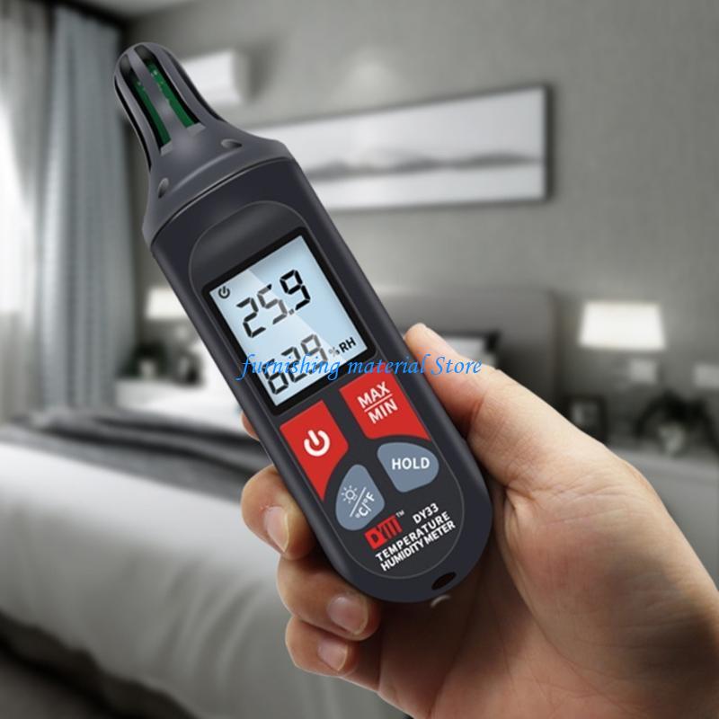 Y5GD Upgraded Digital Thermometer Hygrometer Temperature Humidity Meter ABS