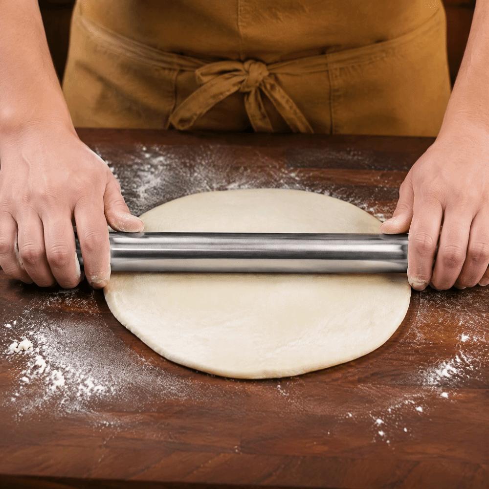 No-Stick Surface Dough Roller 40.7cm Length Baking Rolling Pin  Flour Dough Rolling