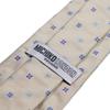 [Michiko London] Necktie, Italian Fabric, Made In Japan, Small Pattern, 100% Silk, Gift, Present, Suitable for Men and Women, Unisex (MKI-016-C Cream)