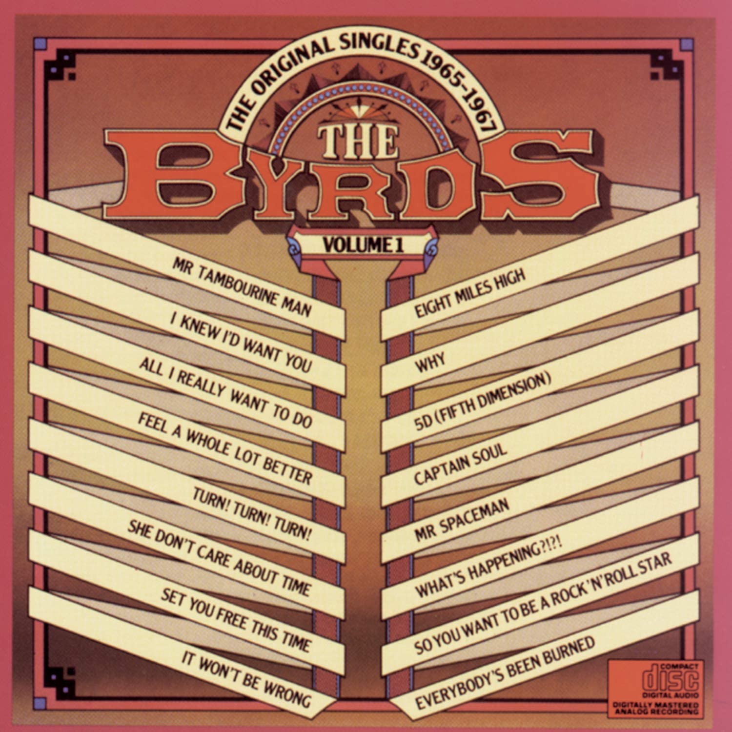 

CD BYRDS Original Singles 19651967 CK37335 Columbia US Rock Used