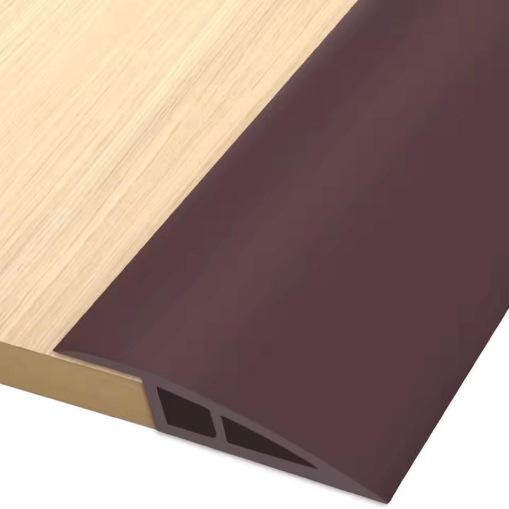 1pc 1m 7cmX1.5cm Carpet To Tile Floor Transition Strip Wear-resistant Self Adhesive Threshold Cover Household Edging Trim Strip