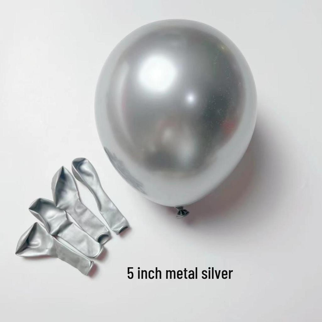 Good Times 10'' & 12'' Latex Metal Balloons for Weddings & Parties